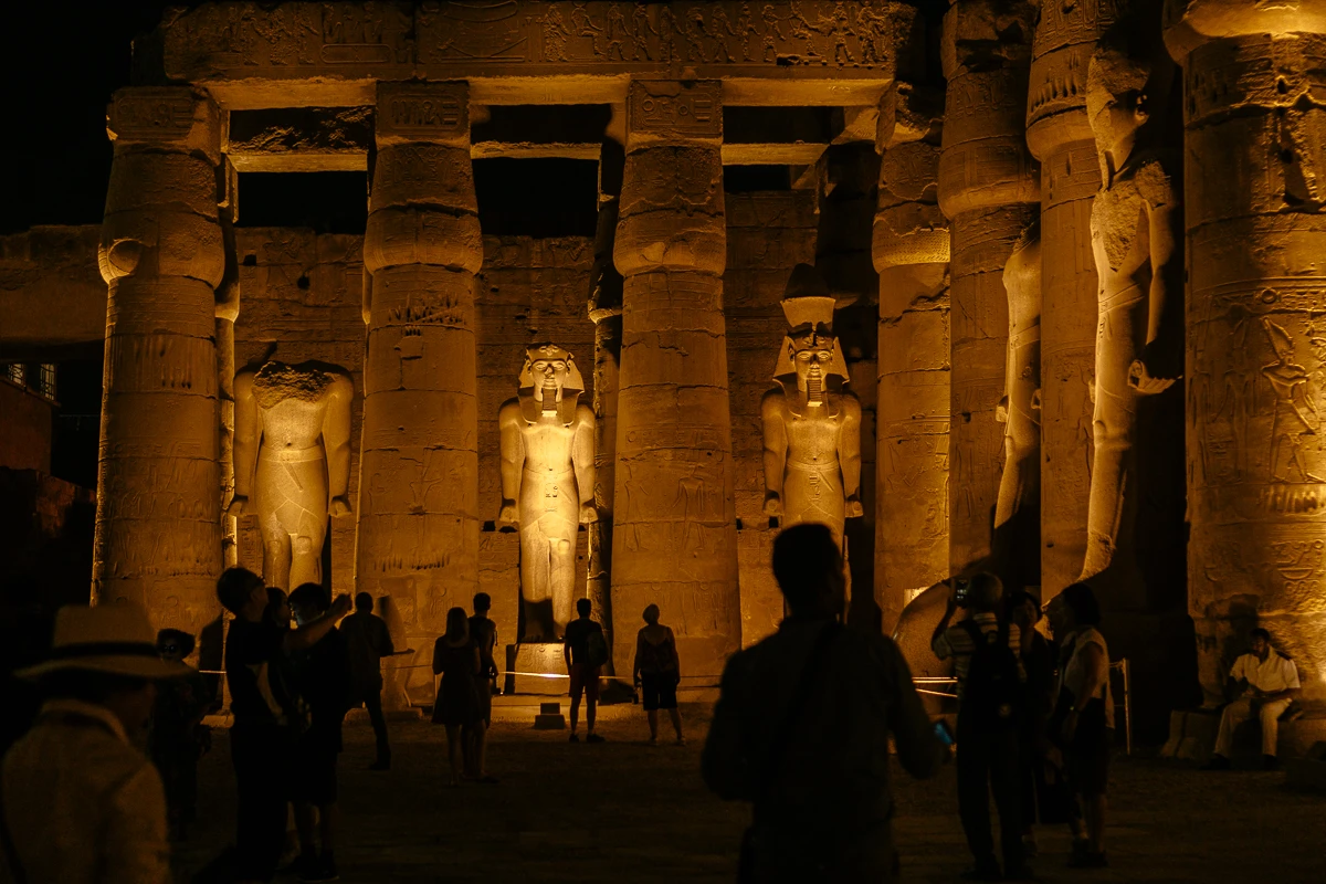 Sailing to Karnak Temple