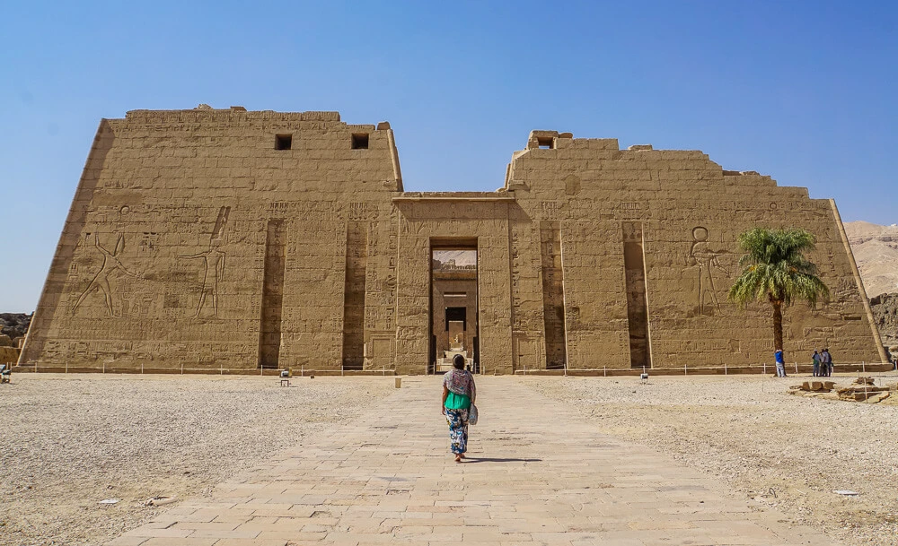 Ancient mortuary temples of Luxor West Bank, reflecting Egypt’s rich history and heritage